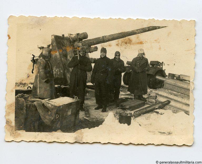 Flak 8.8cm winter 6×9 photo