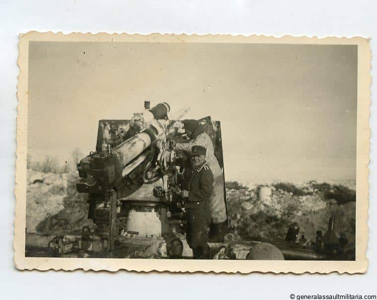Flak 8.8cm winter 6×9 photo