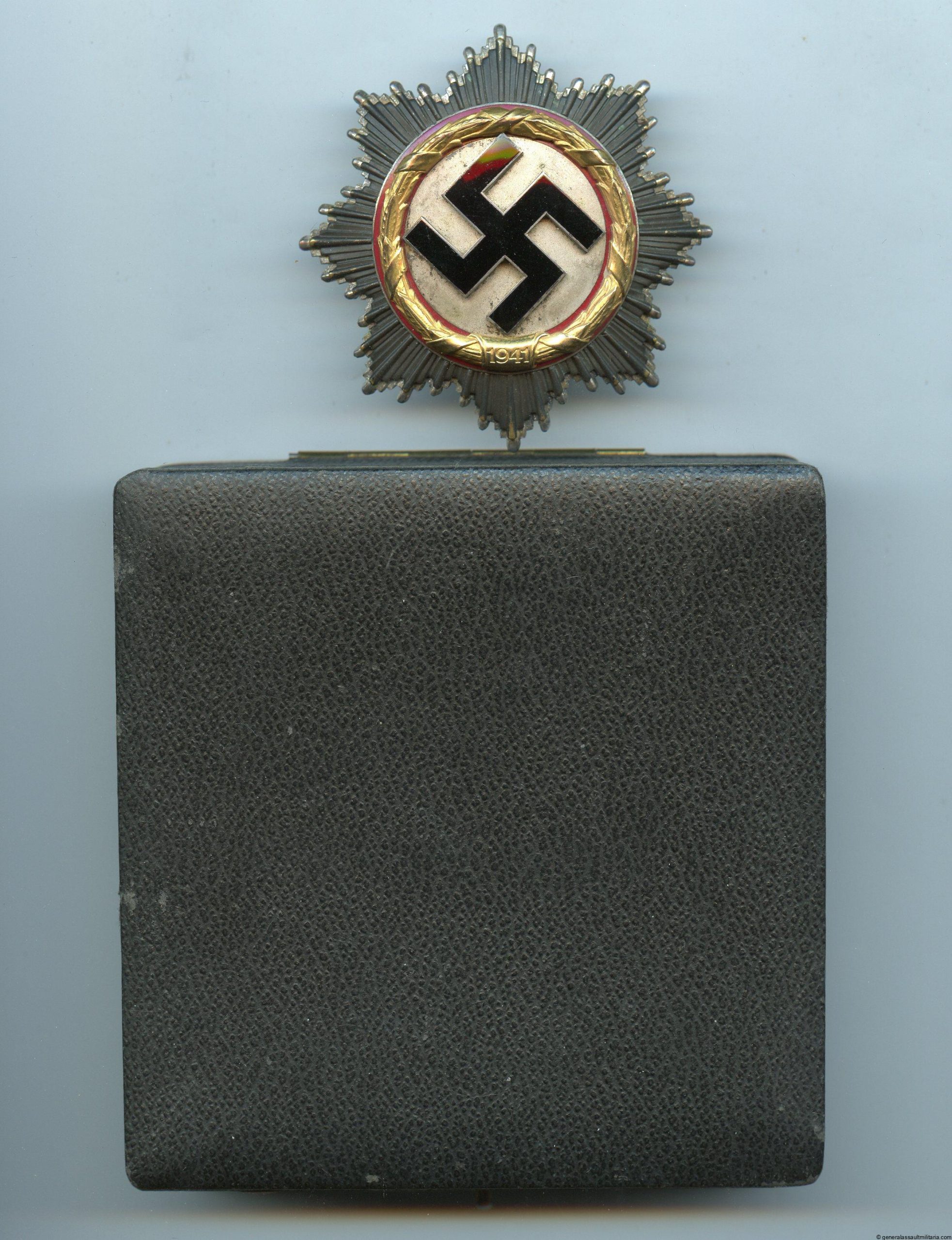 German cross in gold cased - MM1 Deschler & Sohn, München
