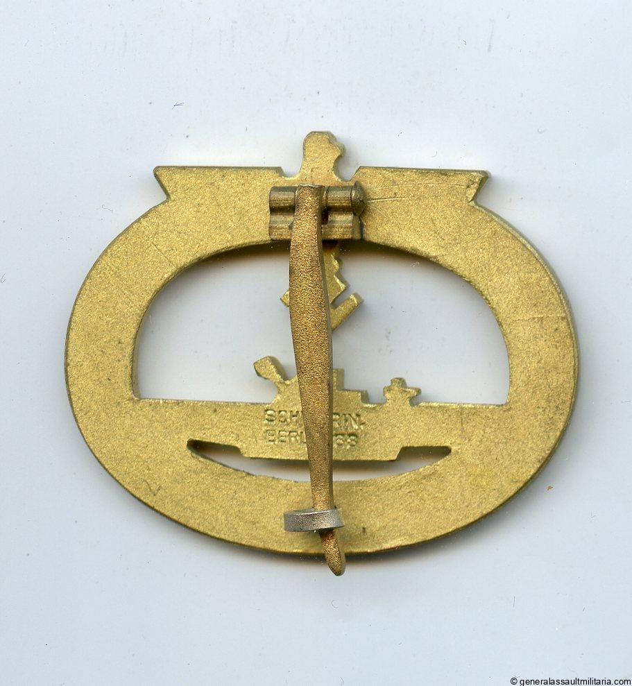 U-boat badge – Schwerin, Berlin