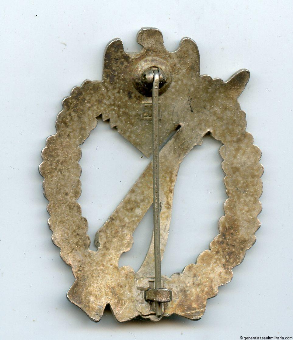 Infantry assault badge in silver – Josef Feix & Söhne, Gablonz