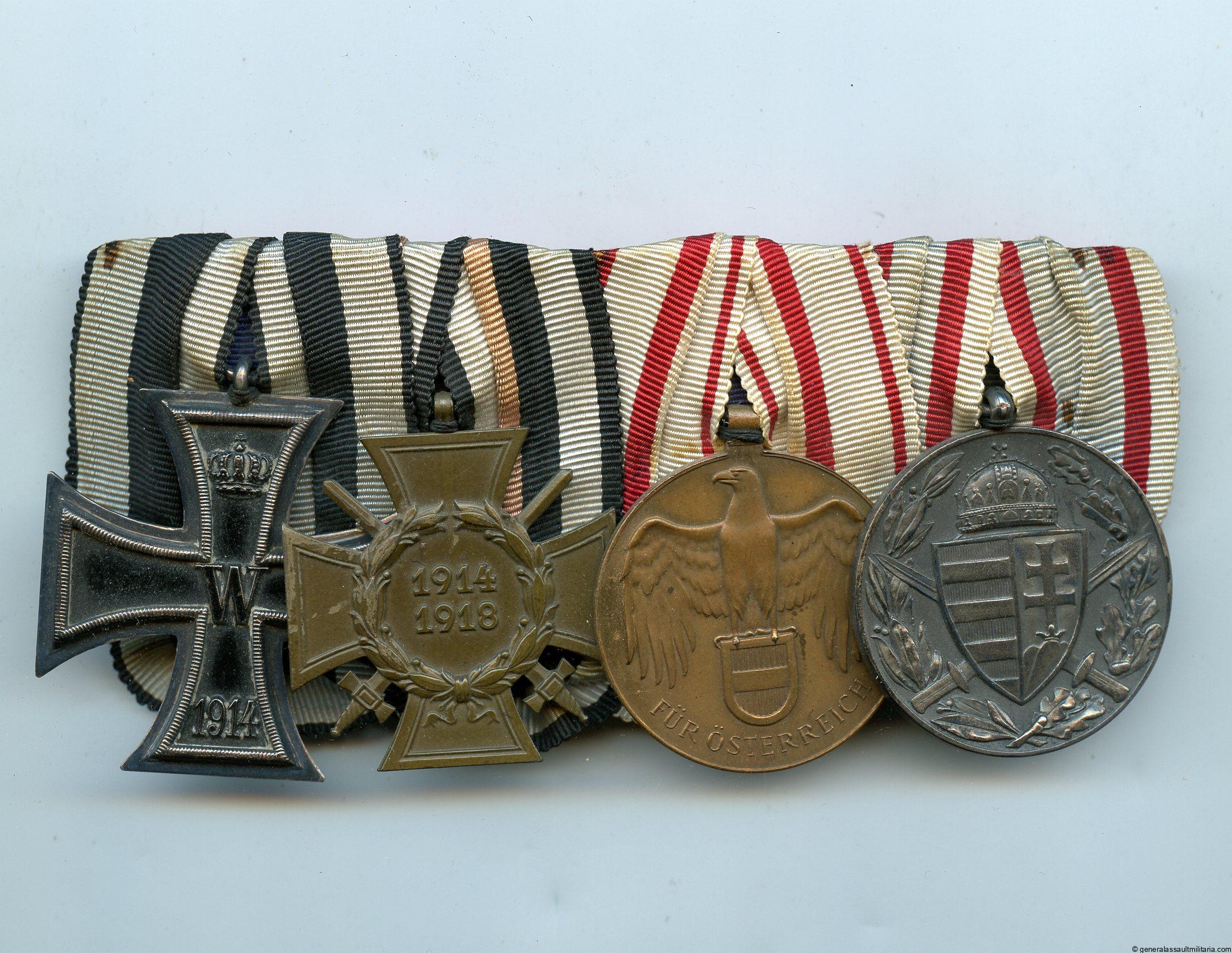 4 piece medal bar