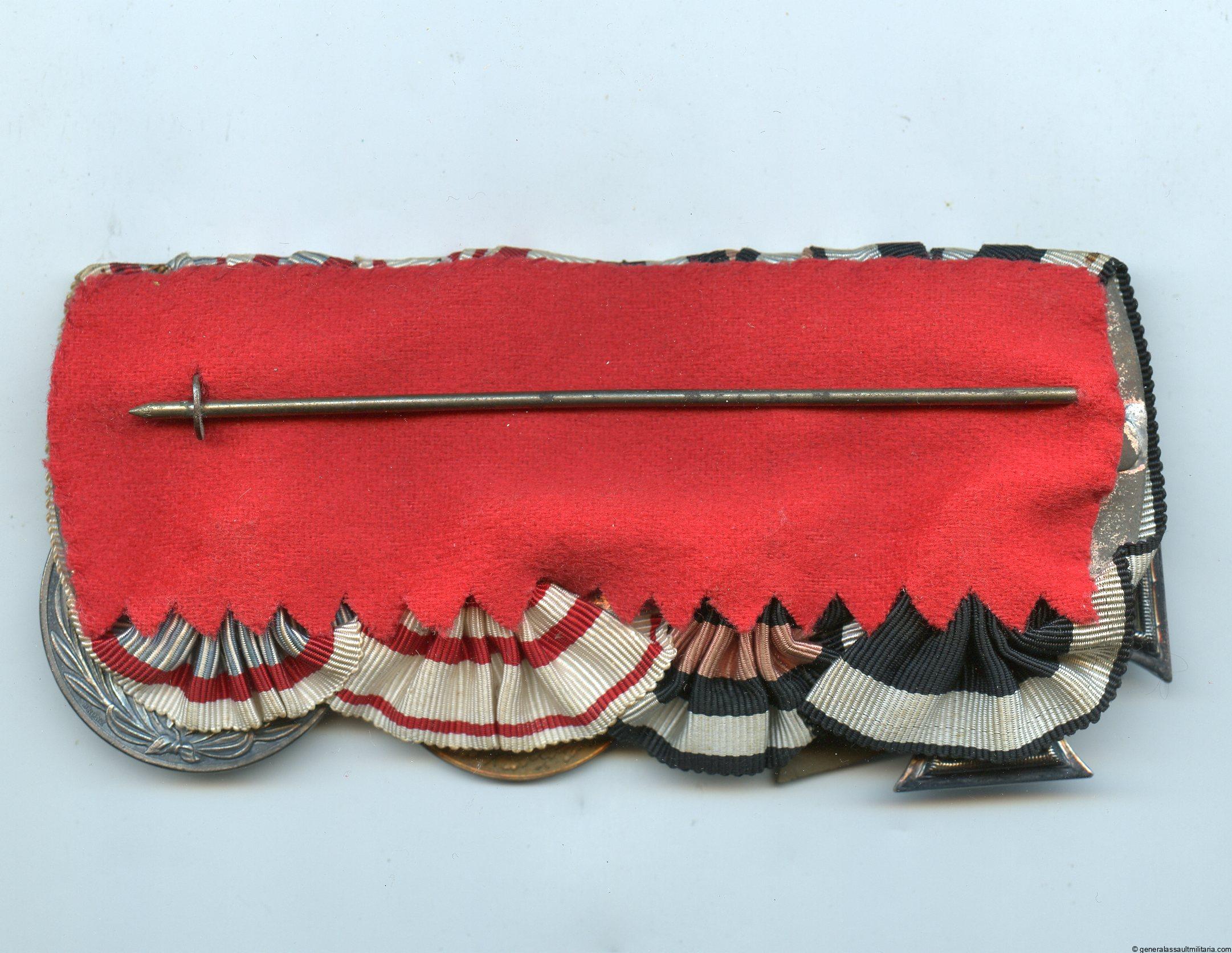 4 piece medal bar