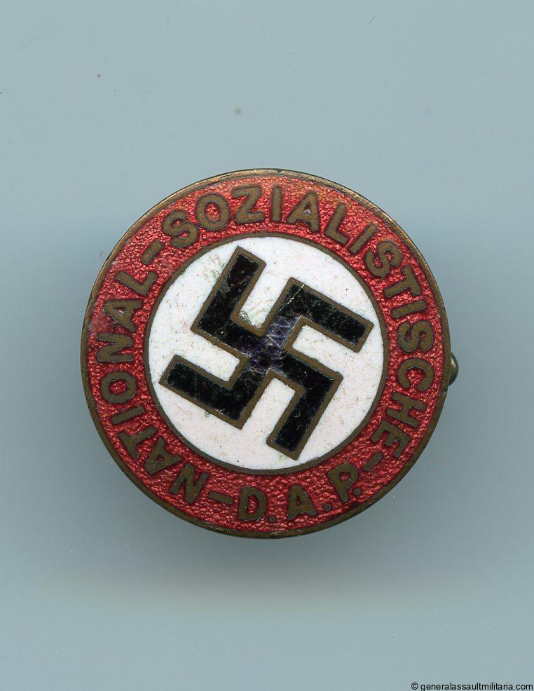 NSDAP Party badge - Ges. Gesch.