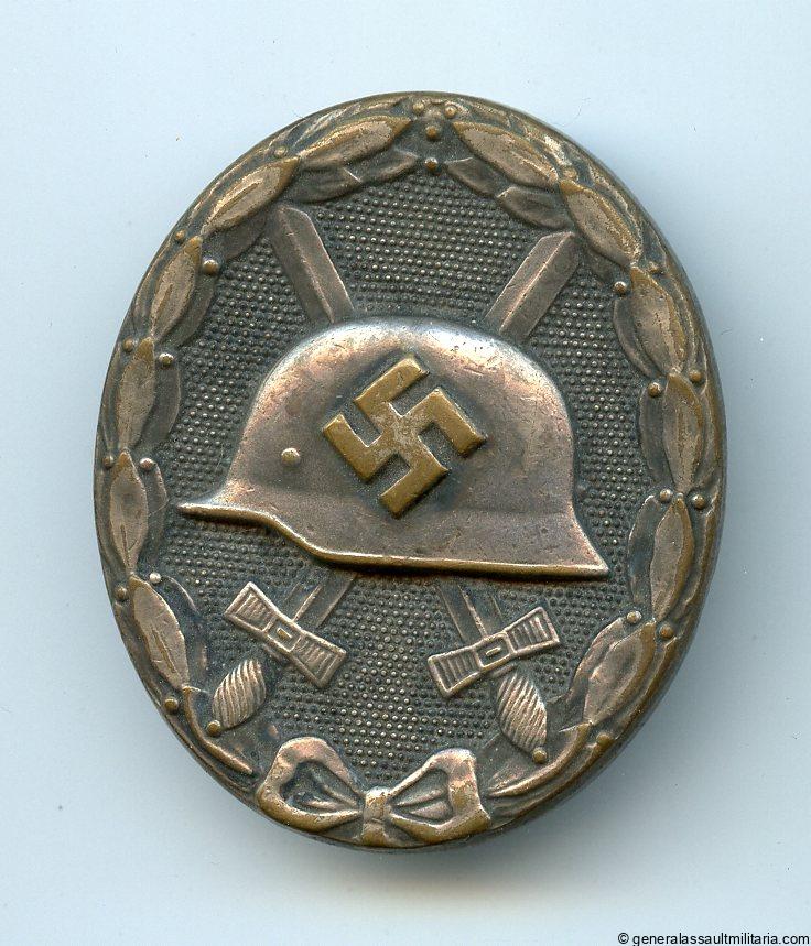 Wound badge in silver - Steinhauer & Lück, Lüdenscheid