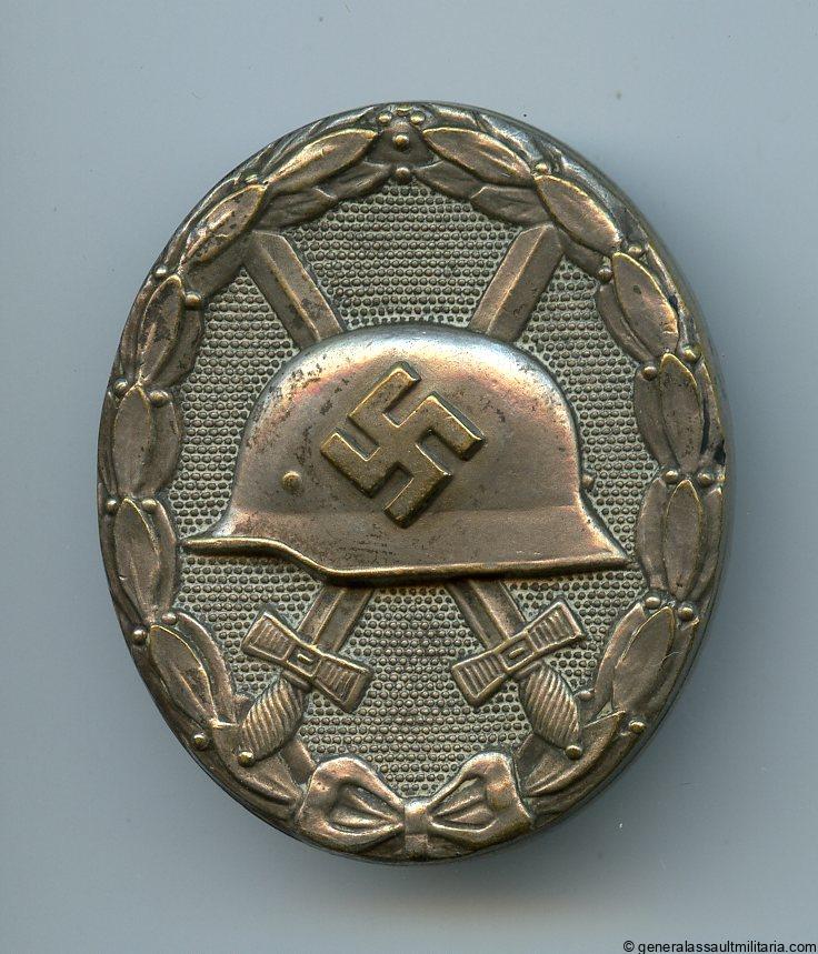 Wound badge in silver - UM Hauptmünzamt, Wien