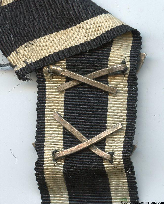 Iron cross second class repeat clasp – Otto Schickle, Pforzheim
