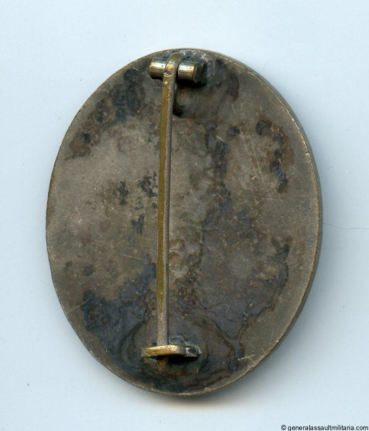 Wound badge in silver - Steinhauer & Lück, Lüdenscheid