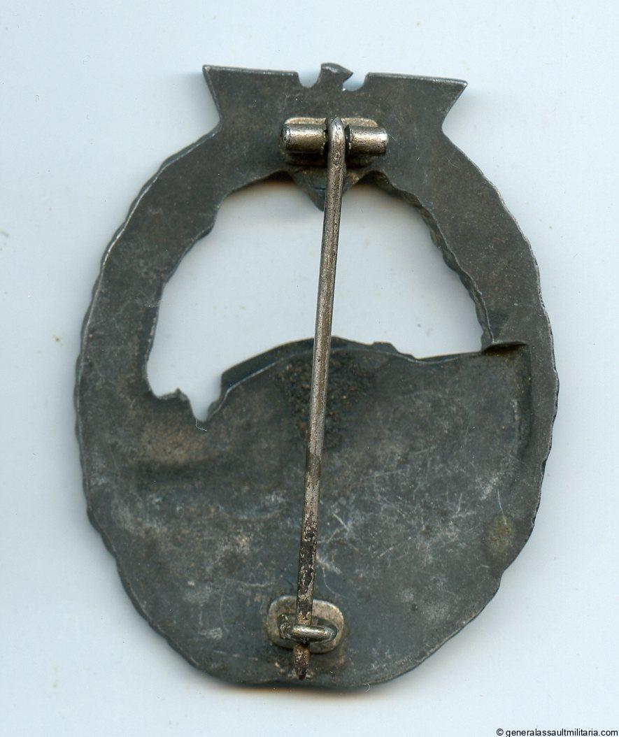 Kriegsmarine S-boat badge 1st pat. - Alois Rettenmaier, Schwäbisch Gmünd