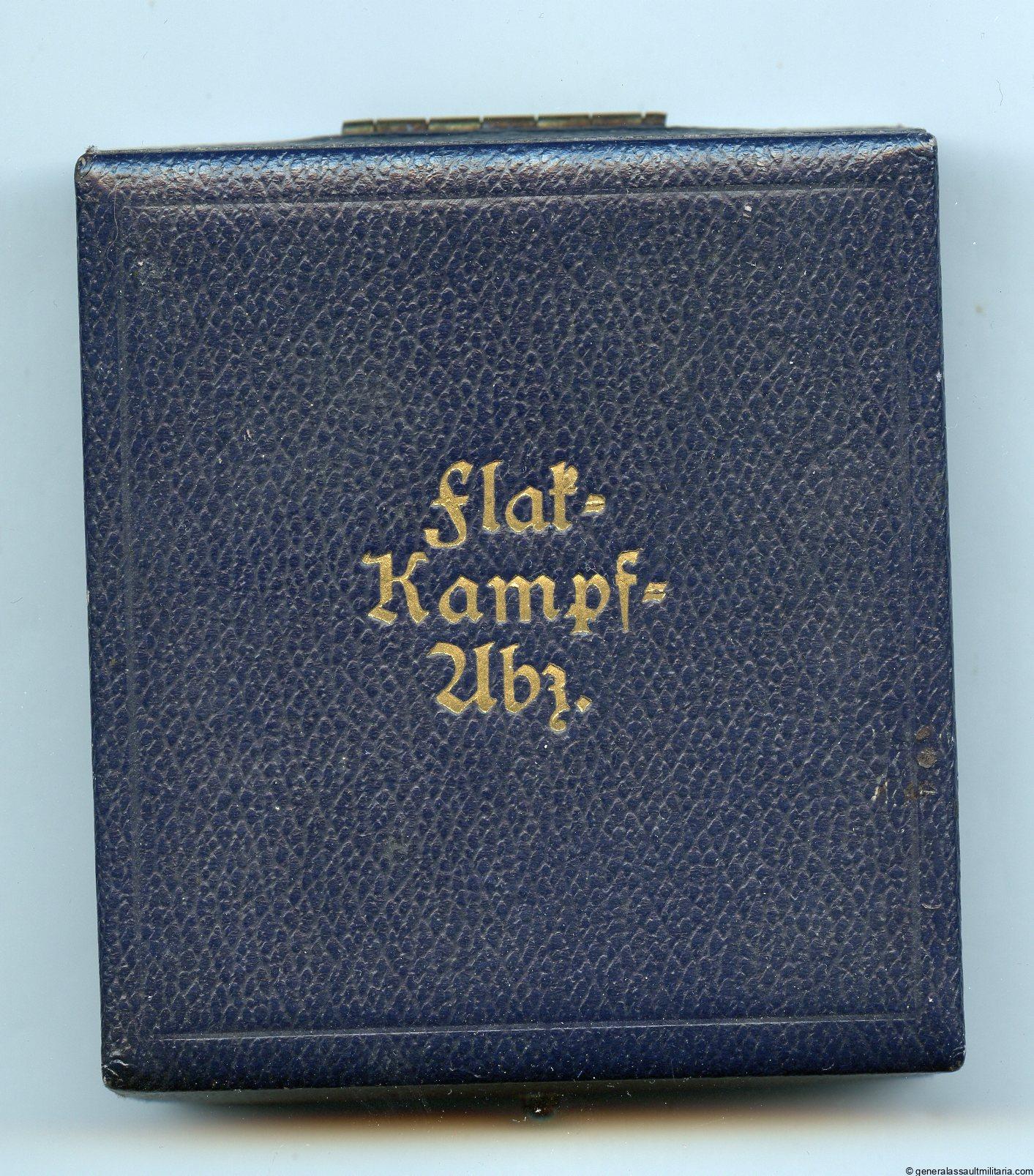 Luftwaffe Flak badge - Gustav Brehmer, Markneukirchen.