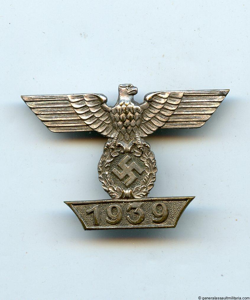 Iron cross 1st class repeat clasp – Otto Schickle, Pforzheim