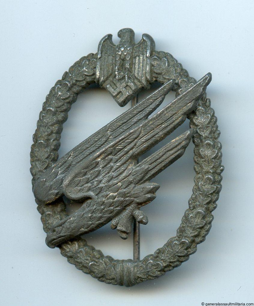 Army paratrooper badge – Friedrich Linden, Lüdenscheid