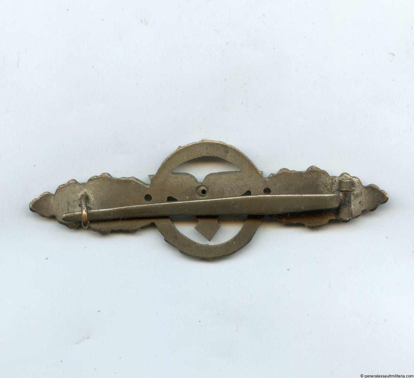 Luftwaffe transport clasp in silver - C.E. Juncker, Berlin
