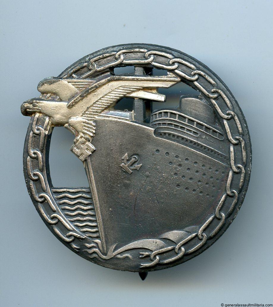 Kriegsmarine Blockade runner badge – Schwerin, Berlin