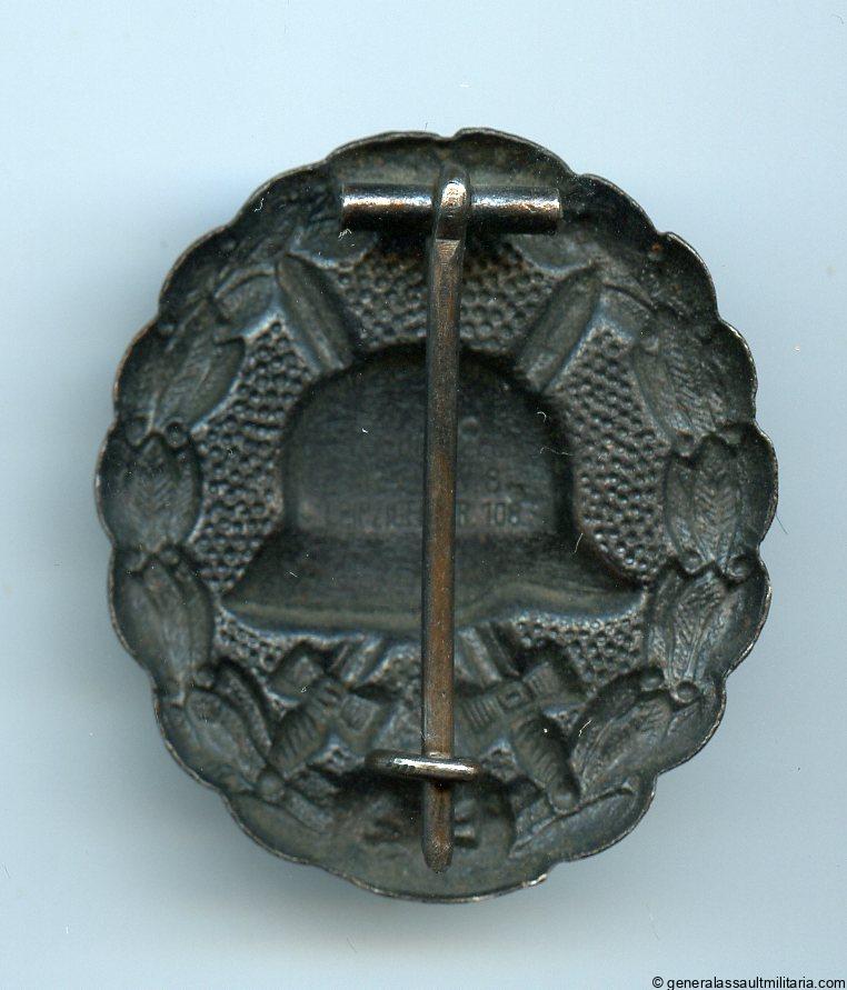 Wound badge in black 1918 - R. Sedlatzeck, Berlin
