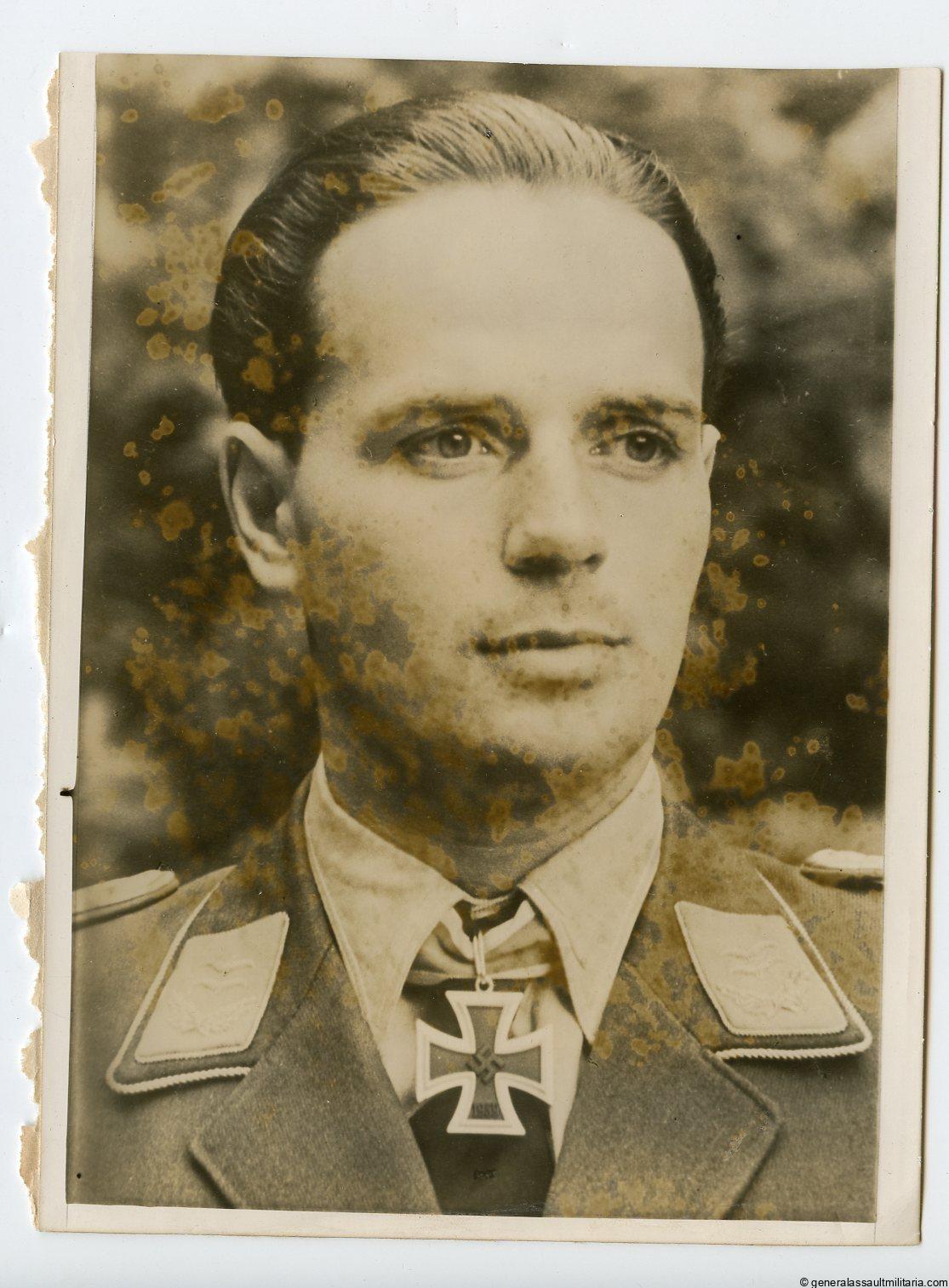 Luftwaffe Pressphoto KC holder Nemece