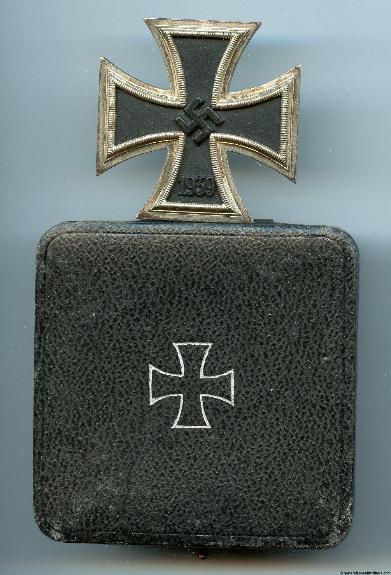 Iron cross 1st class cased - Steinhauer & Lück, Lüdenscheid