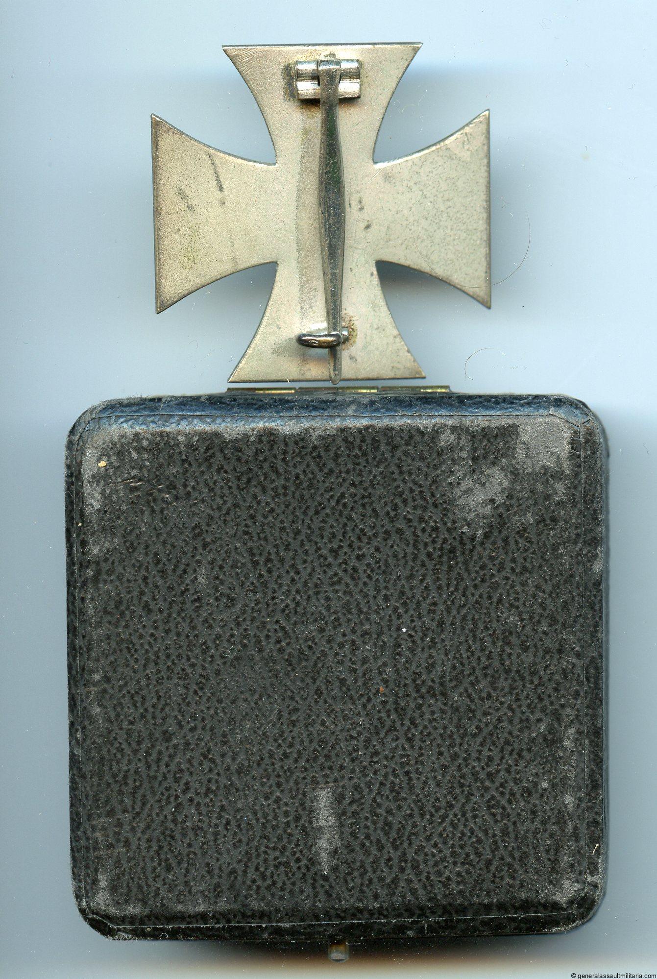 Iron cross 1st class cased - Steinhauer & Lück, Lüdenscheid