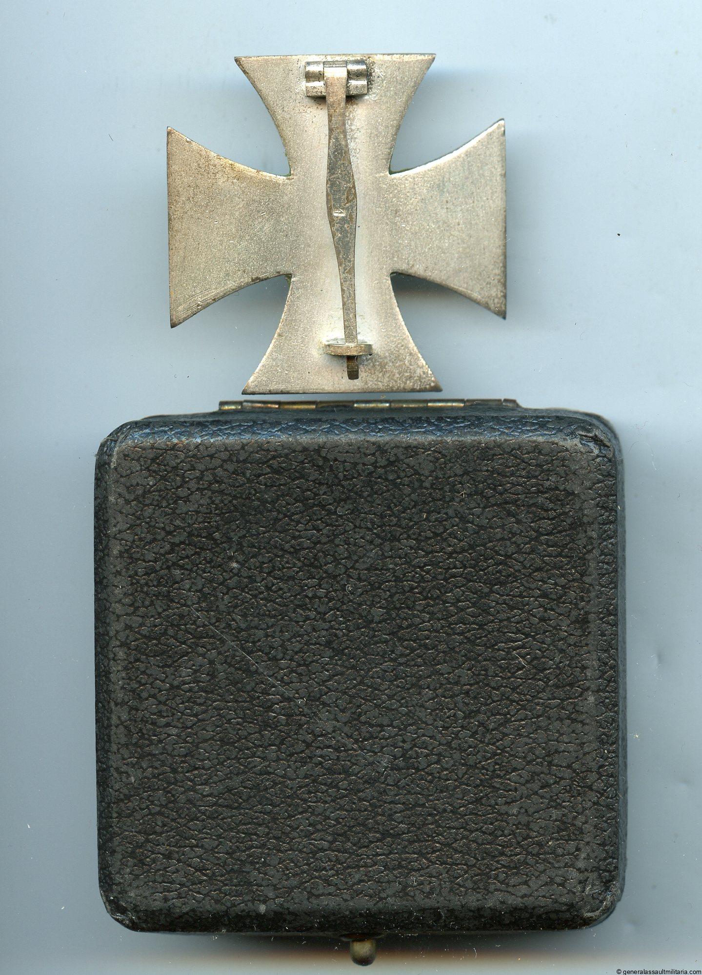 Iron cross 1st class cased – MM4 Steinhauer & Lück, Lüdenscheid