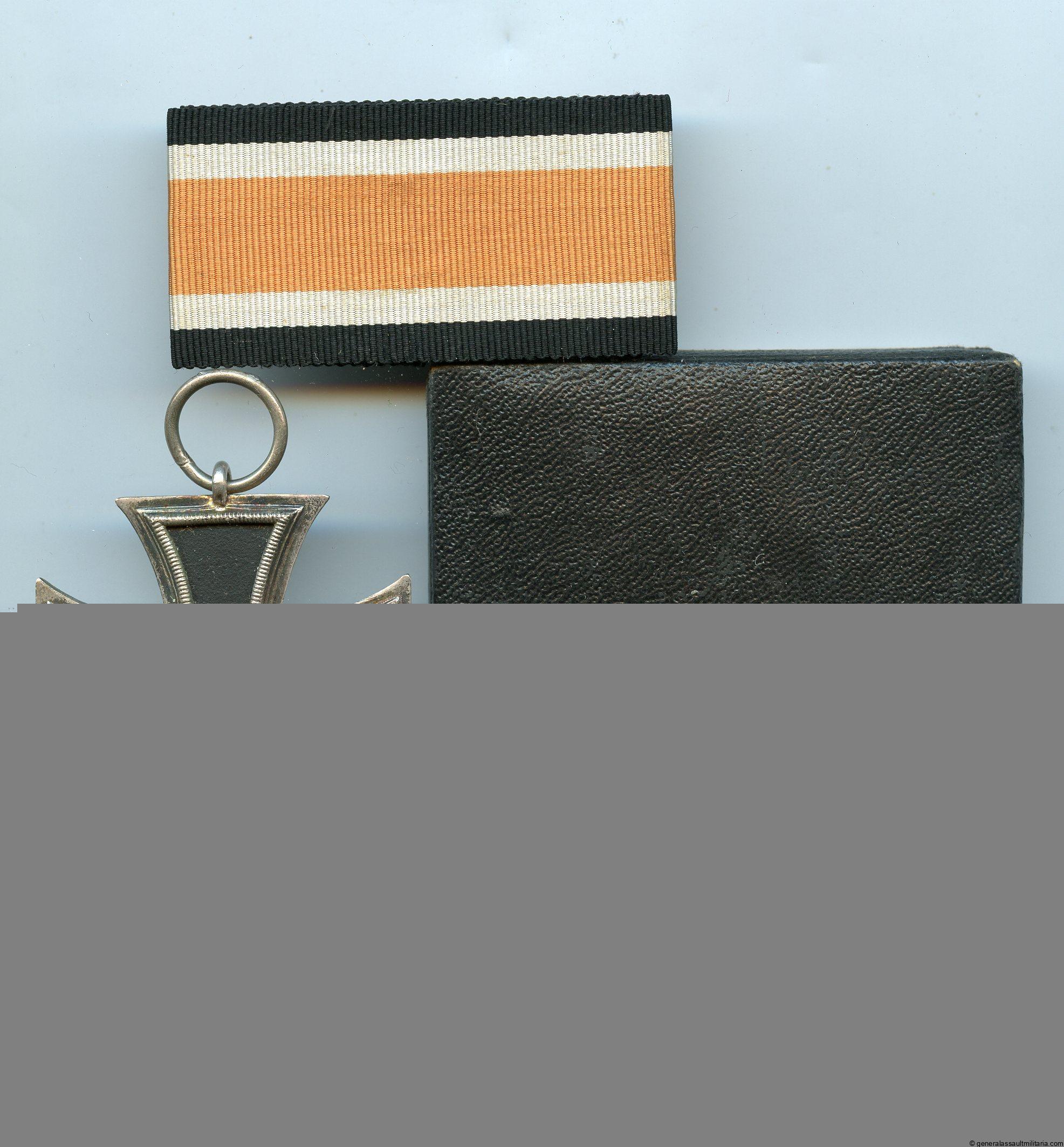Iron cross 2nd class cased - Assmann & Söhne, Lüdenscheid
