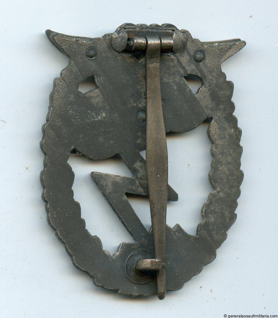 Luftwaffe ground assault badge – M.u.K.5 , Gablonz