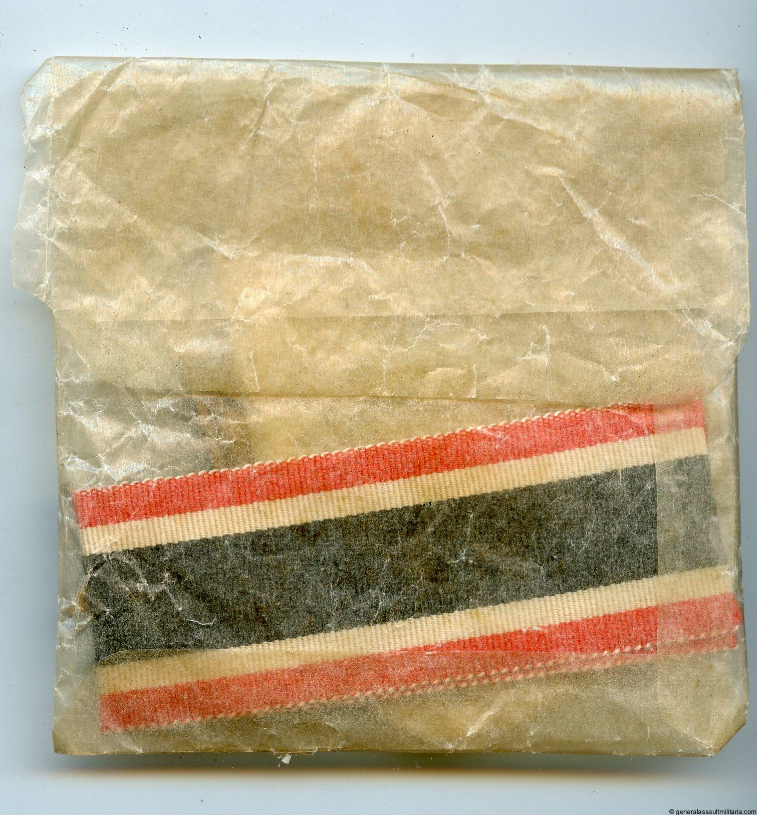 War merit cross without swords + packet