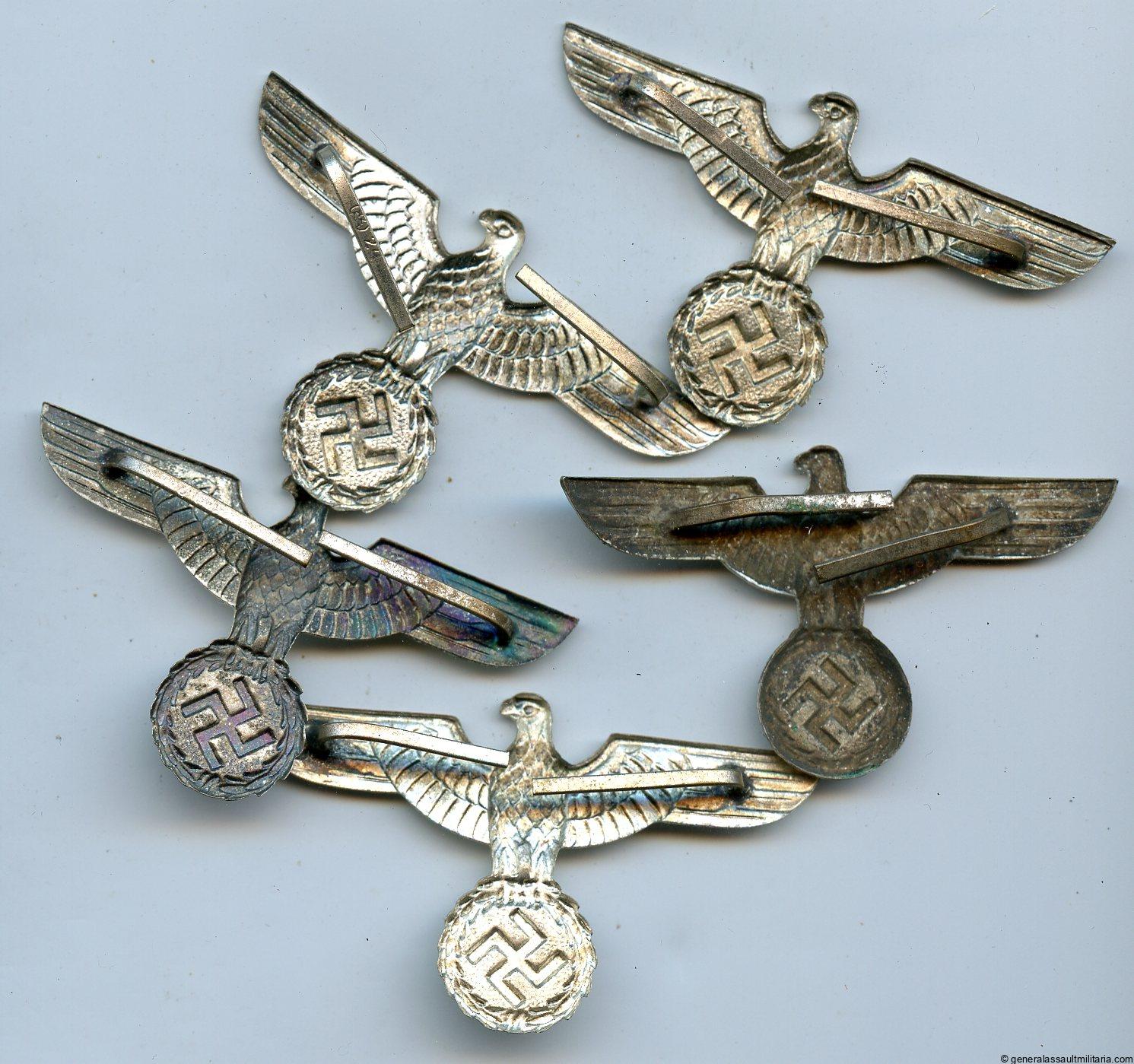 Heer cap eagle for a Reichswehr style cap