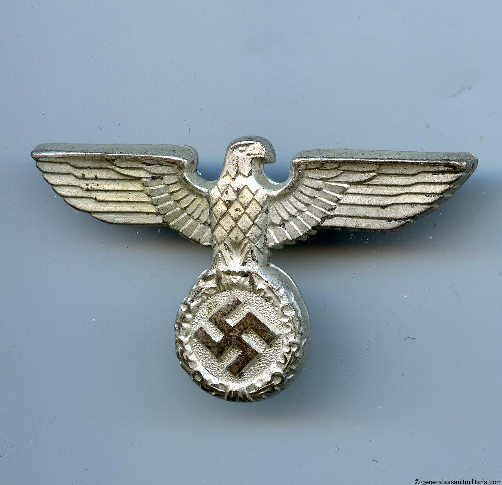 Political visor cap eagle - RZM M1/16 Dr Franke & Co, Lüdenscheid
