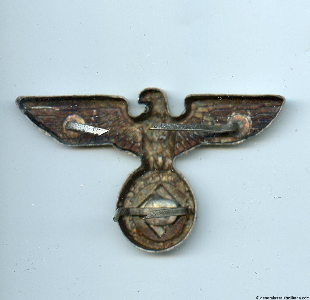 Political visor cap eagle - RZM M1/16 Dr Franke & Co, Lüdenscheid