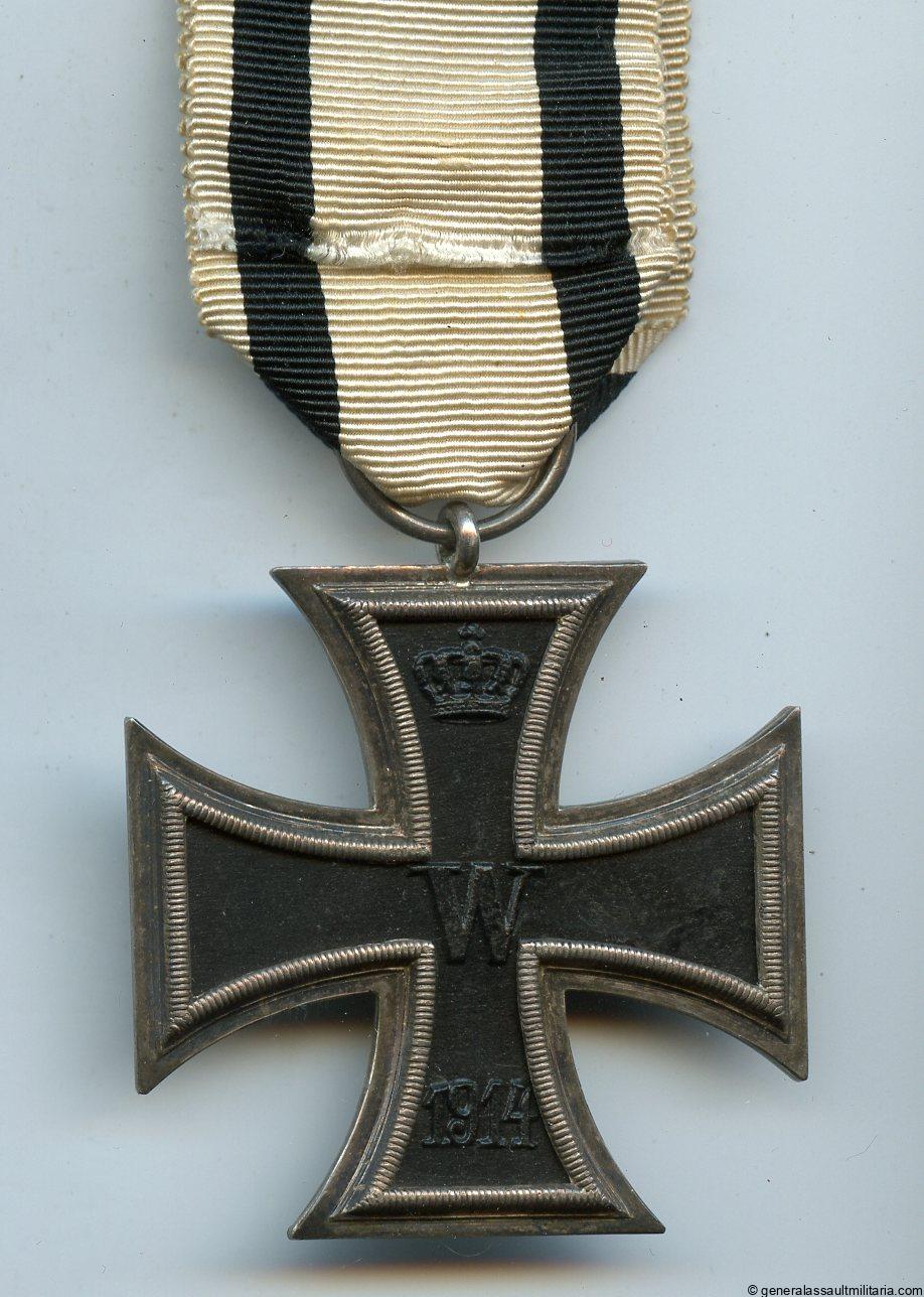 Iron cross 1914 non combatant ribbon