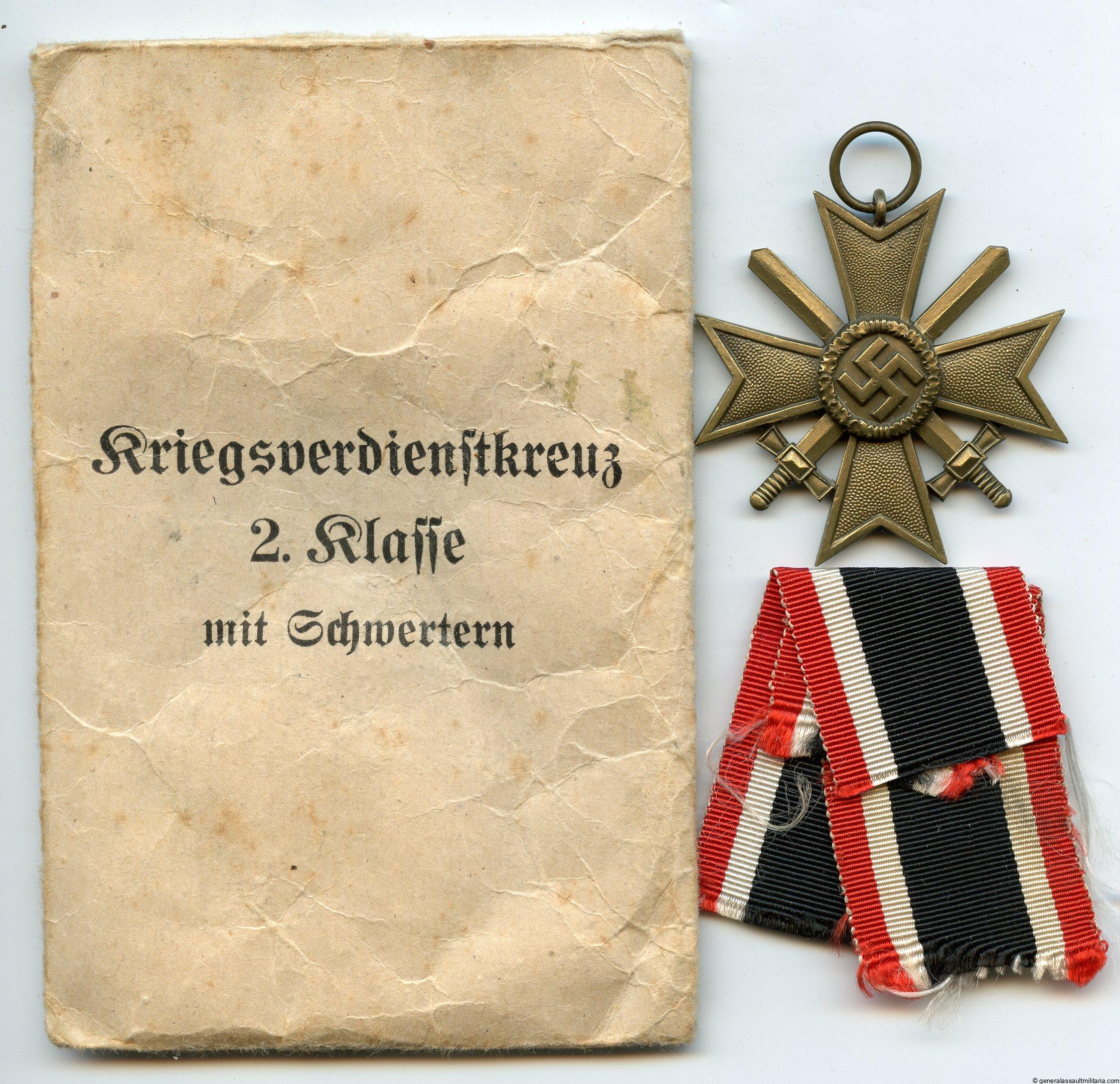 War merit cross with swords 2nd class – Osang, Dresden