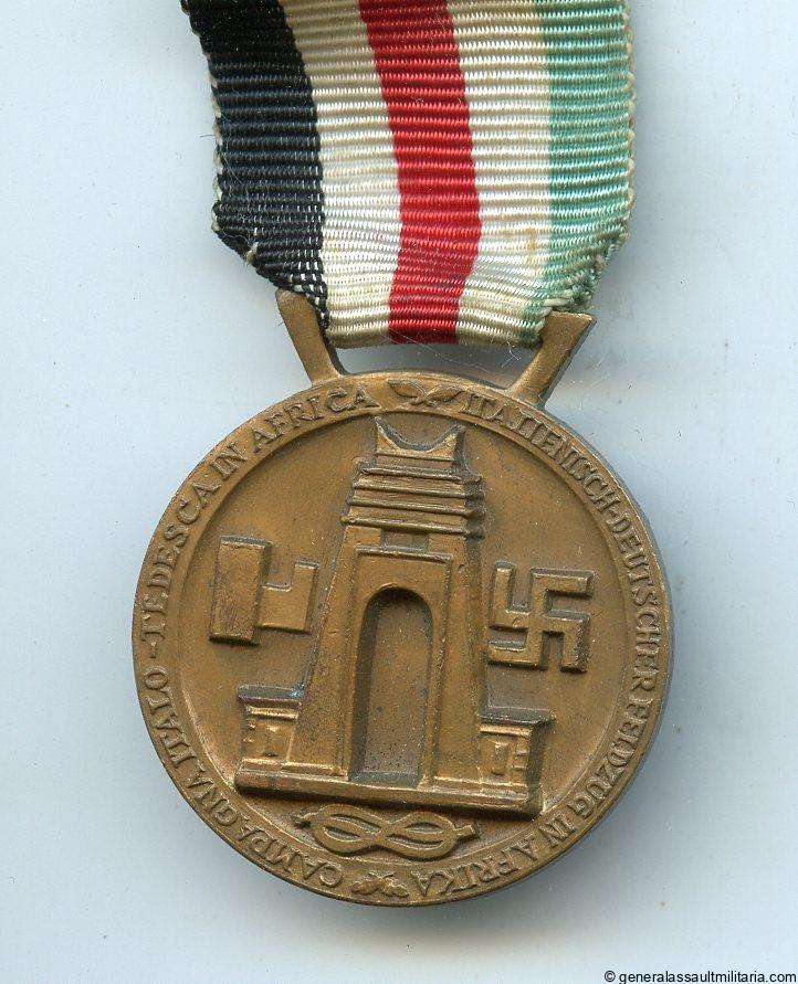 German-Italian Afrika medal – Lorioli Milano