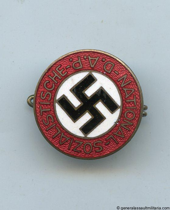 NSDAP Party badge - RZM 14 M.Oeschler & Sohn, Ansbach