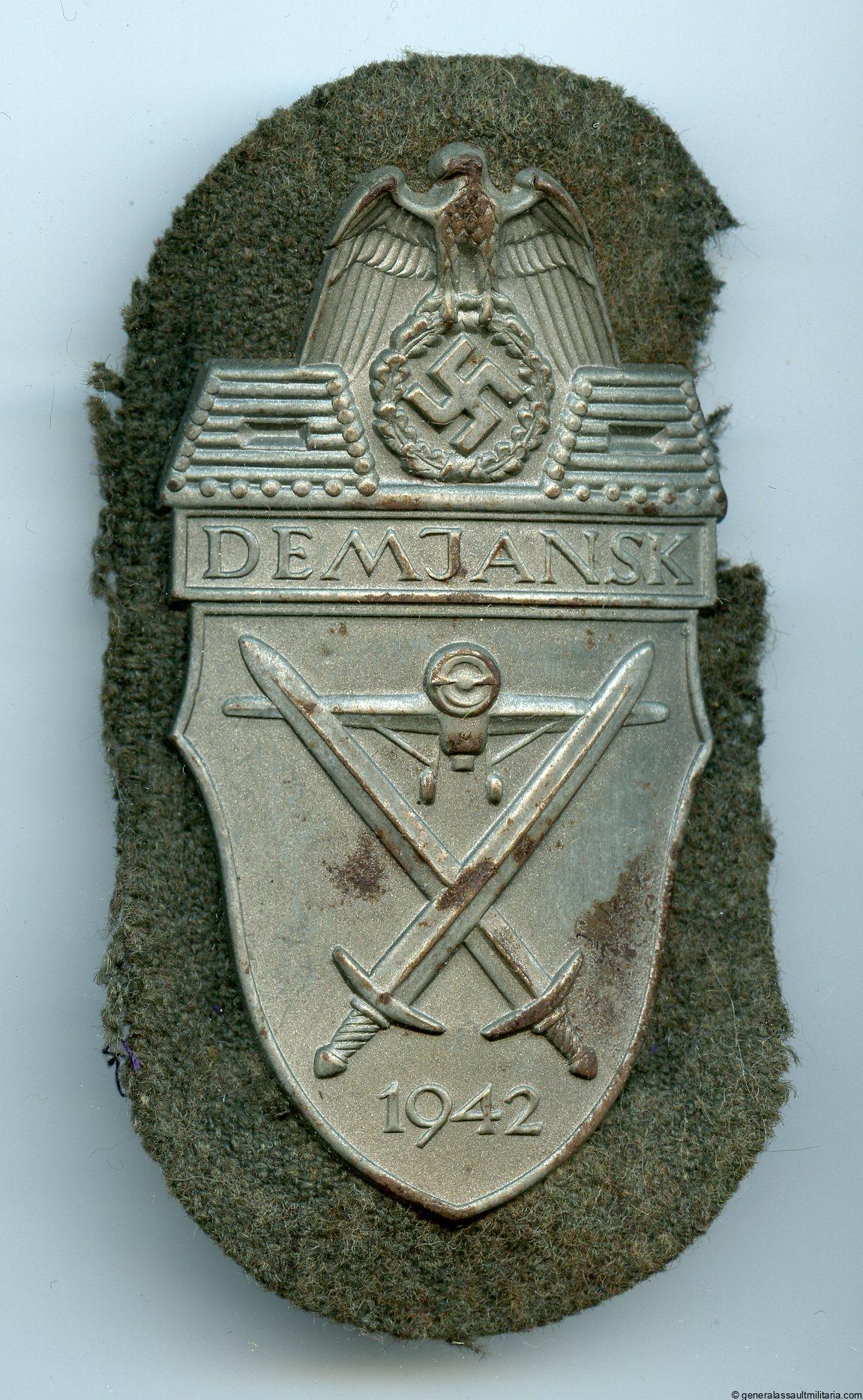 Demjansk shield Heer