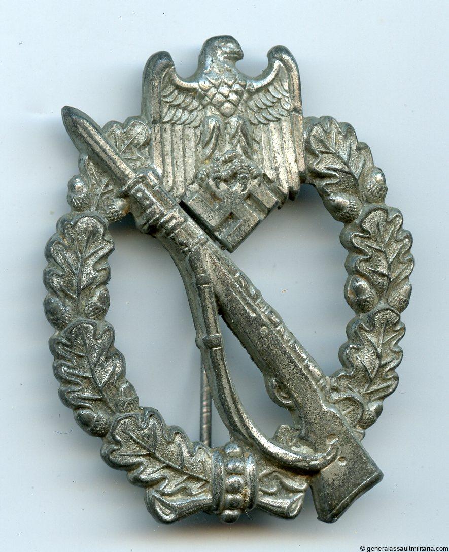 Infantry assault badge in silver – Friedrich Orth, Wien