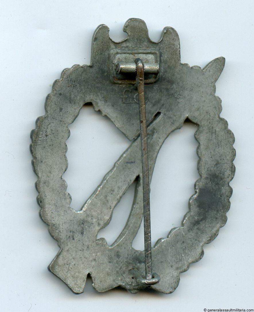 Infantry assault badge in silver – Friedrich Orth, Wien
