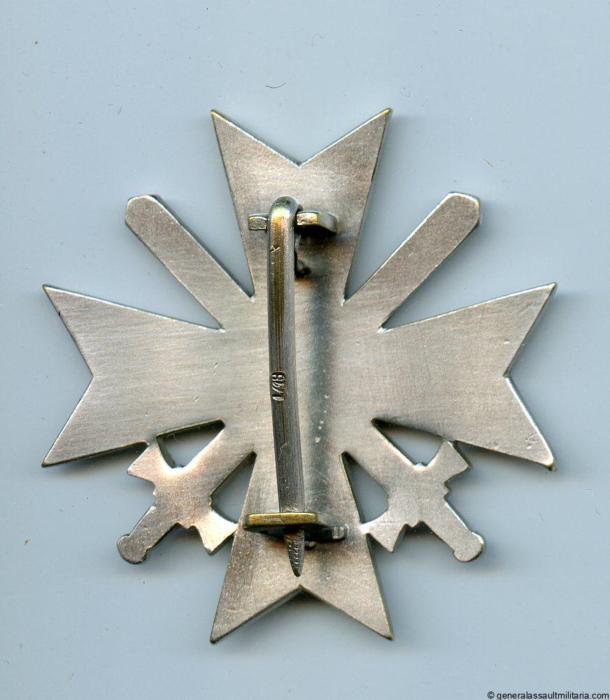 War merit cross with swords 1st class - L/18 Petz & Lorenz, Unterreichenbach