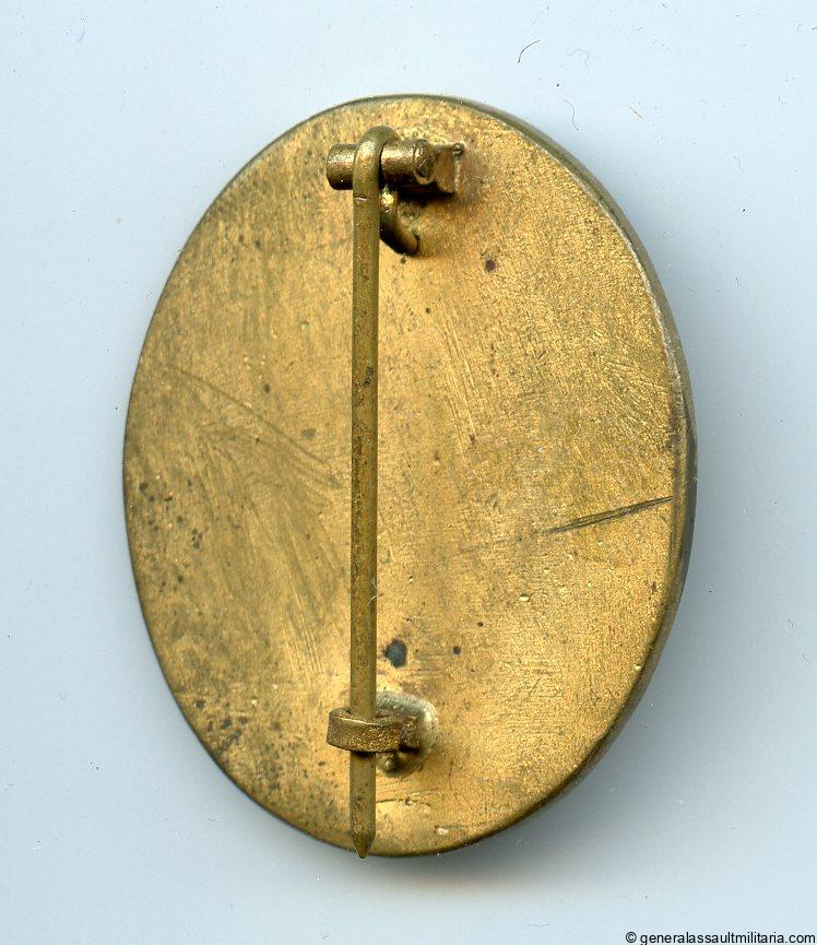 Wound badge in gold – L/54 Schauerte & Höhfeld, Lüdenscheid