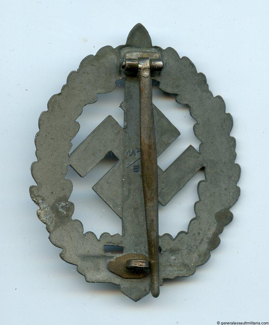 SA sports badge for war wounded in silver – RZM M1/52