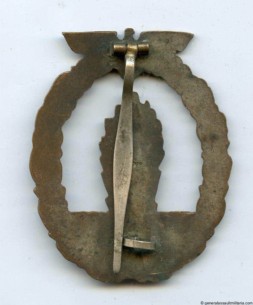 Kriegsmarine minesweeper badge - Beco marked!