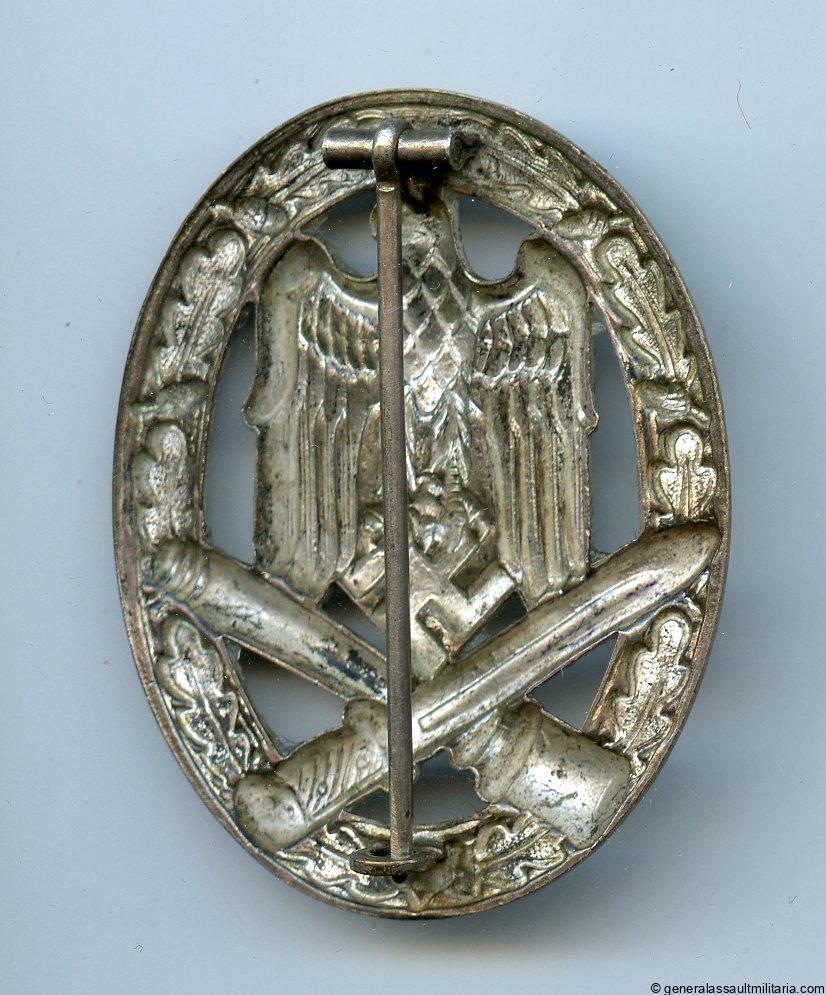 General assault badge - Otto Schickle, Pforzheim.