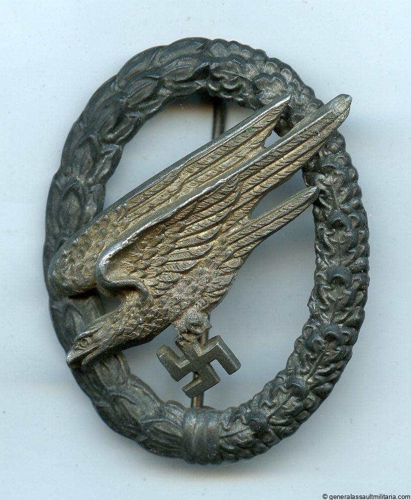 Luftwaffe paratrooper badge – C.E. Juncker, Berlin