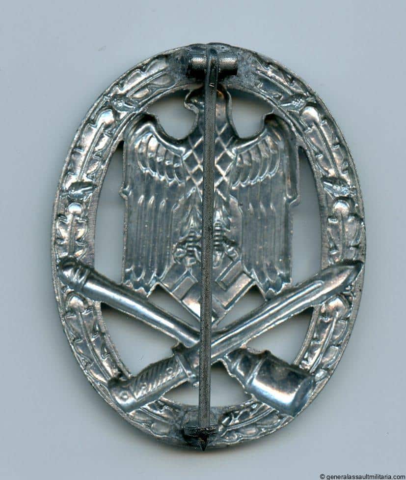 General assault badge – Wilhelm Deumer, Lüdenscheid