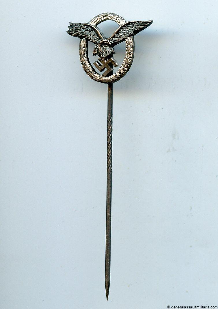 6mm Luftwaffe pilot badge miniature