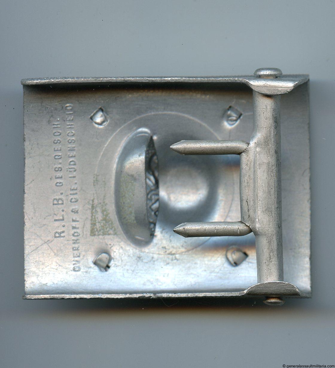 3th pattern RLB buckle - Overhoff & Cie, Lüdenscheid