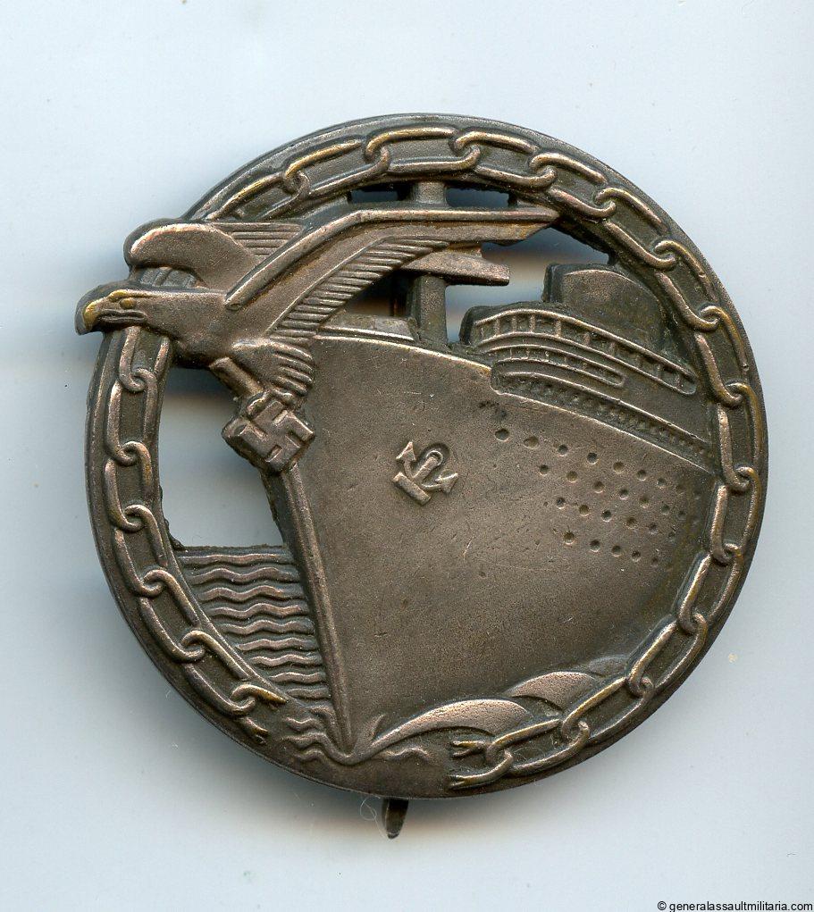 Kriegsmarine Blockade runner badge – Schwerin, Berlin