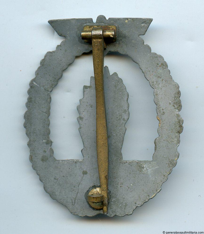 Kriegsmarine minesweeper badge - Steinhauer & Lück, Lüdenscheid