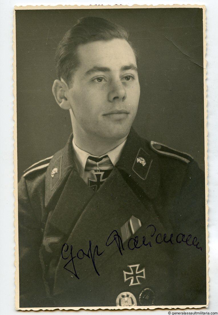 Knights cross holder portrait Horst Naumann