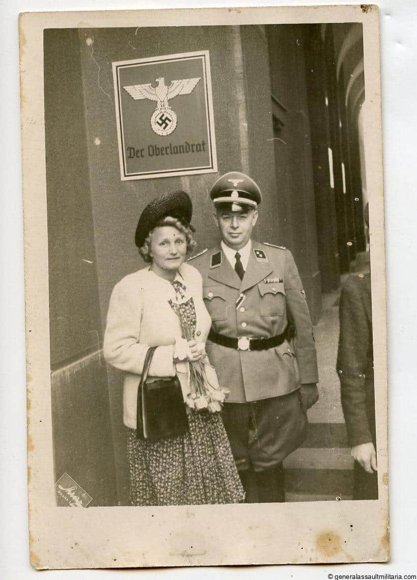 SS/SD Obersturmbannführer portrait