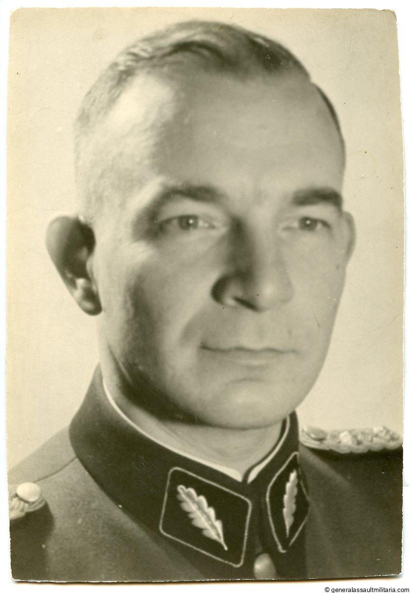 SS portrait Standartenführer J. Mrugowsky